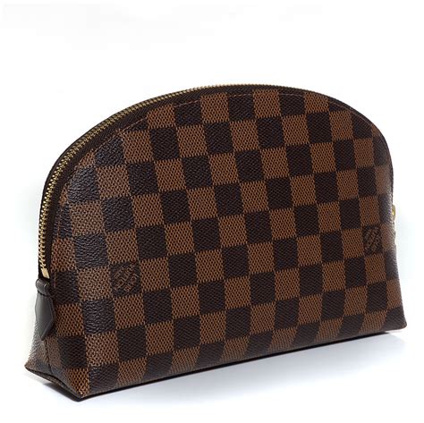 louis vuitton cosmetic pouch damier ebene|Cosmetic Pouch Damier Ebene Canvas .